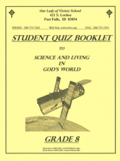 Science & Living in God’s World 8 Quiz Booklet